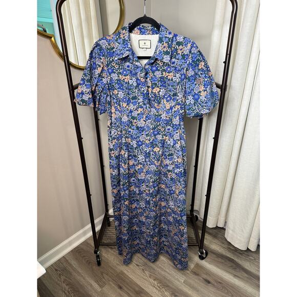 Tuckernuck Delaney Midi Dress size L large - Picture 2 of 6